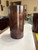 Half Round Mottled Copper Sconce (only one, bargain priced)