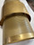 Three Tiered Ziggurat Sconce (bargain priced 1 only) Burnished Brass