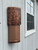 Rounded Hidden Sconce 9"W x 17.5"H x 5.5"W  Mottled Copper with Antique copper perf.