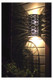 Exterior copper wall lamp.  This shows the wall sconce with the optional clear lens for a wet location.  Under a porch or significant eave this option is necessary.