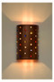 The solid copper in this wall light sheds a warm glow throughout your space.