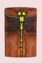 Dragonfly wall sconce in green, teal and blue.  Fully customizable to your desires.