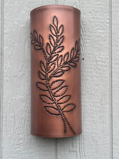 Mt. Laurel Copper Sconce Half Cylinder - Lightcrafters
