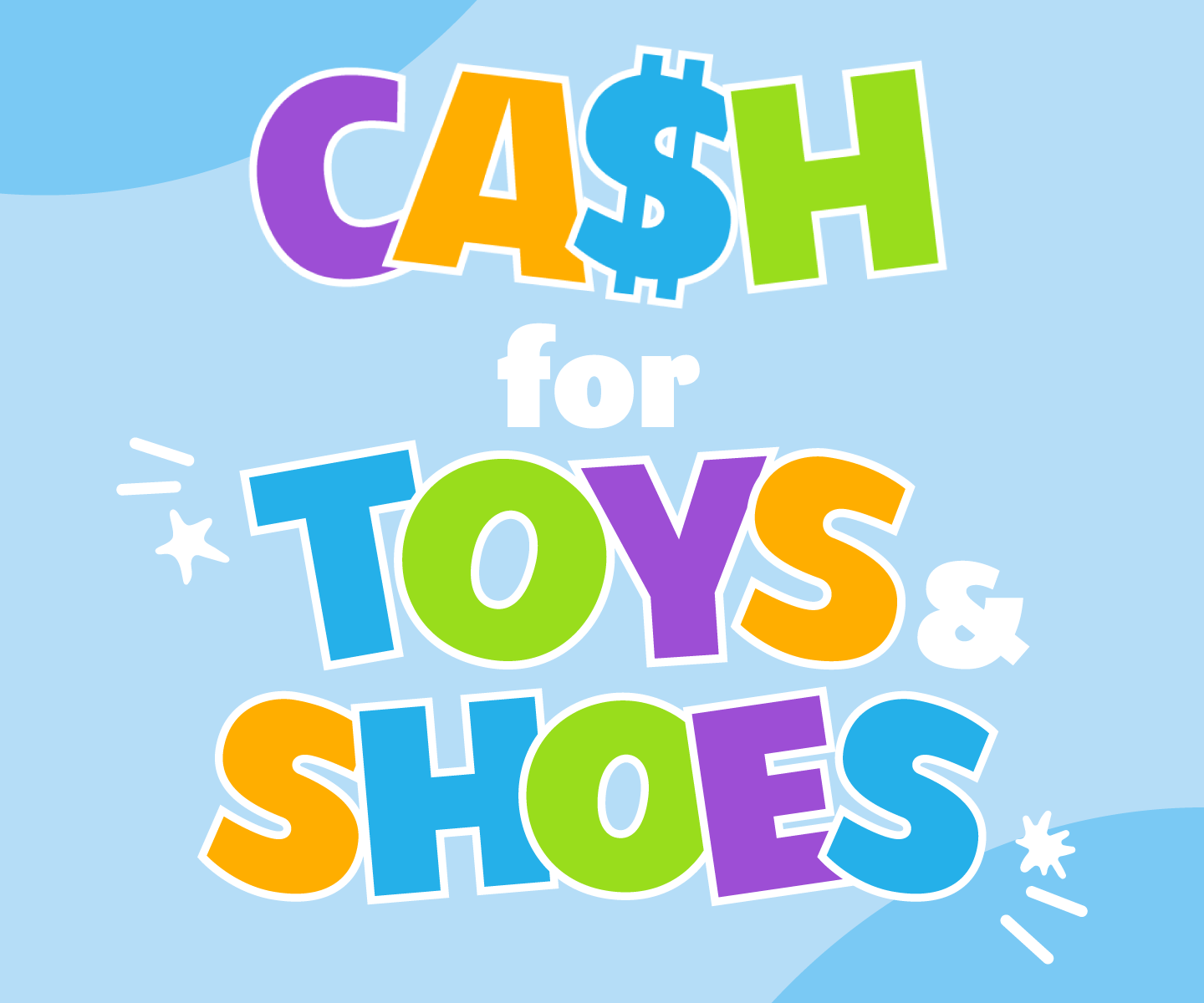 We're Buying Toys and Shoes