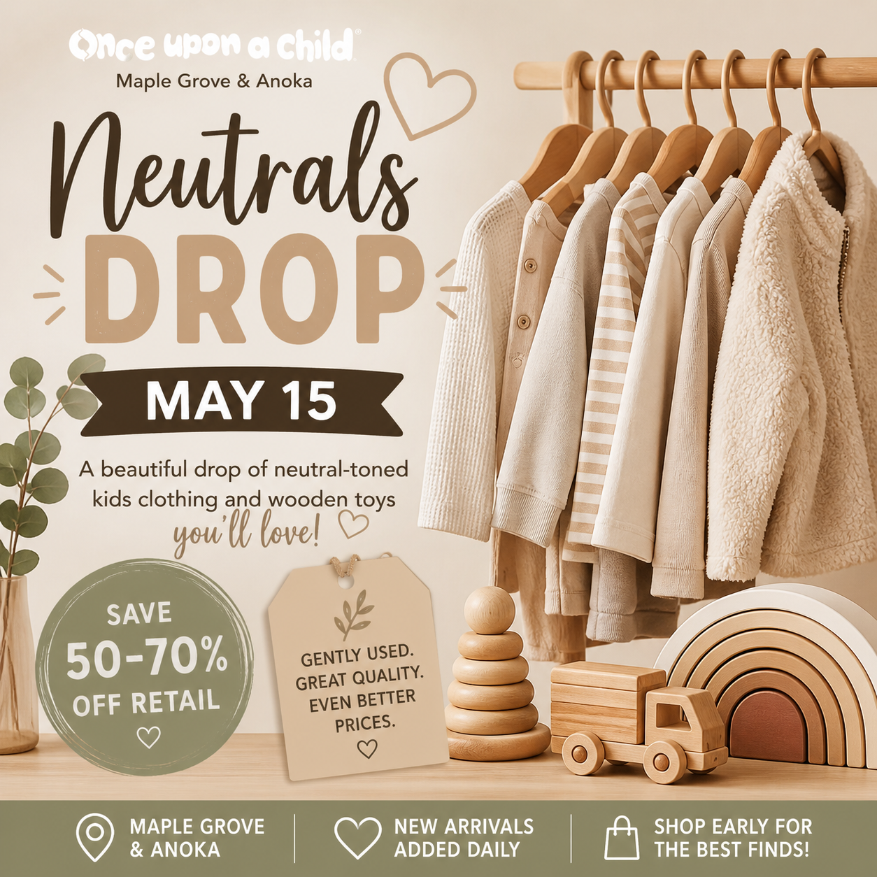 Neutrals Drop – May 15