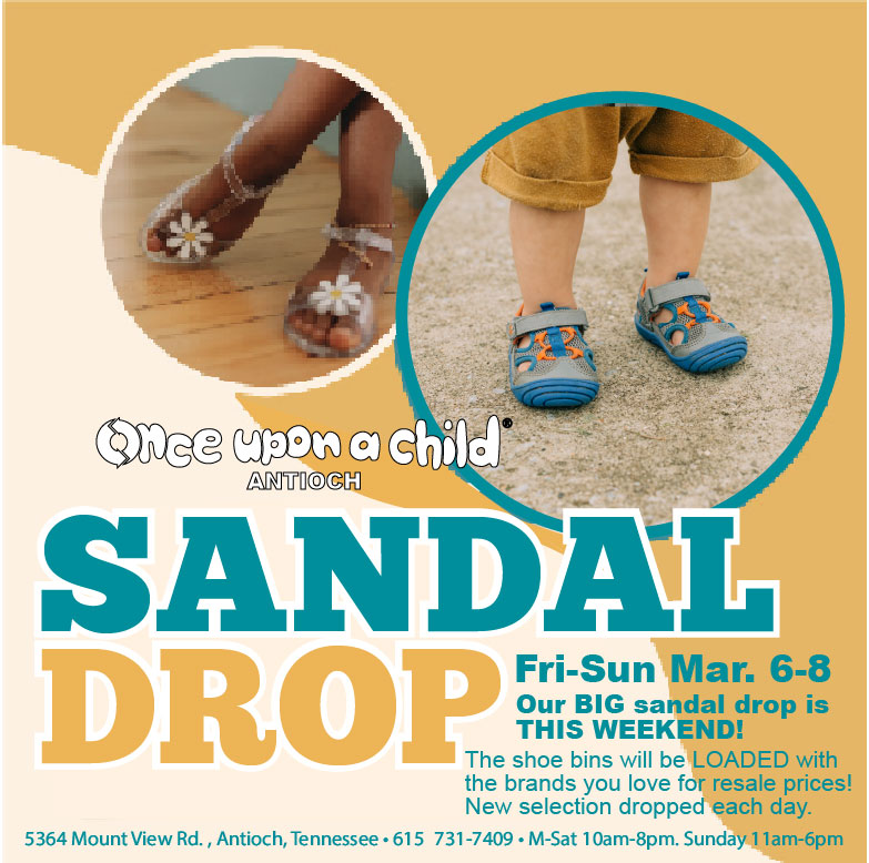 Sandal Drop This Weekend!