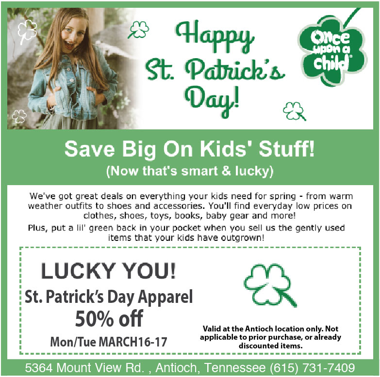 St Patty's Day Sale