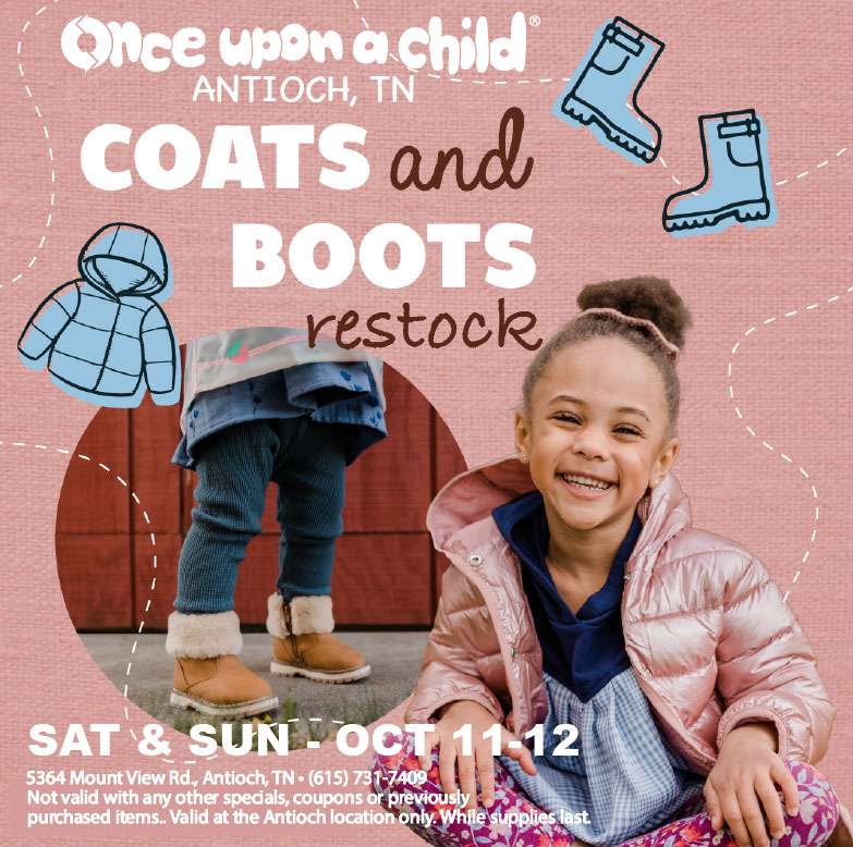 Coat Restock and Snow Boots Drop