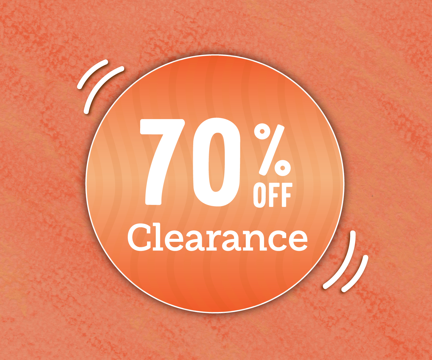 70% Off Clearance