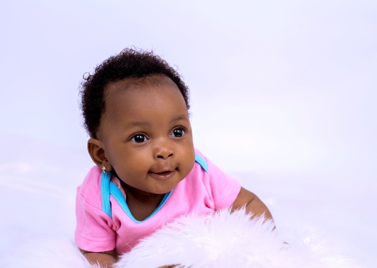Baby in bodysuit