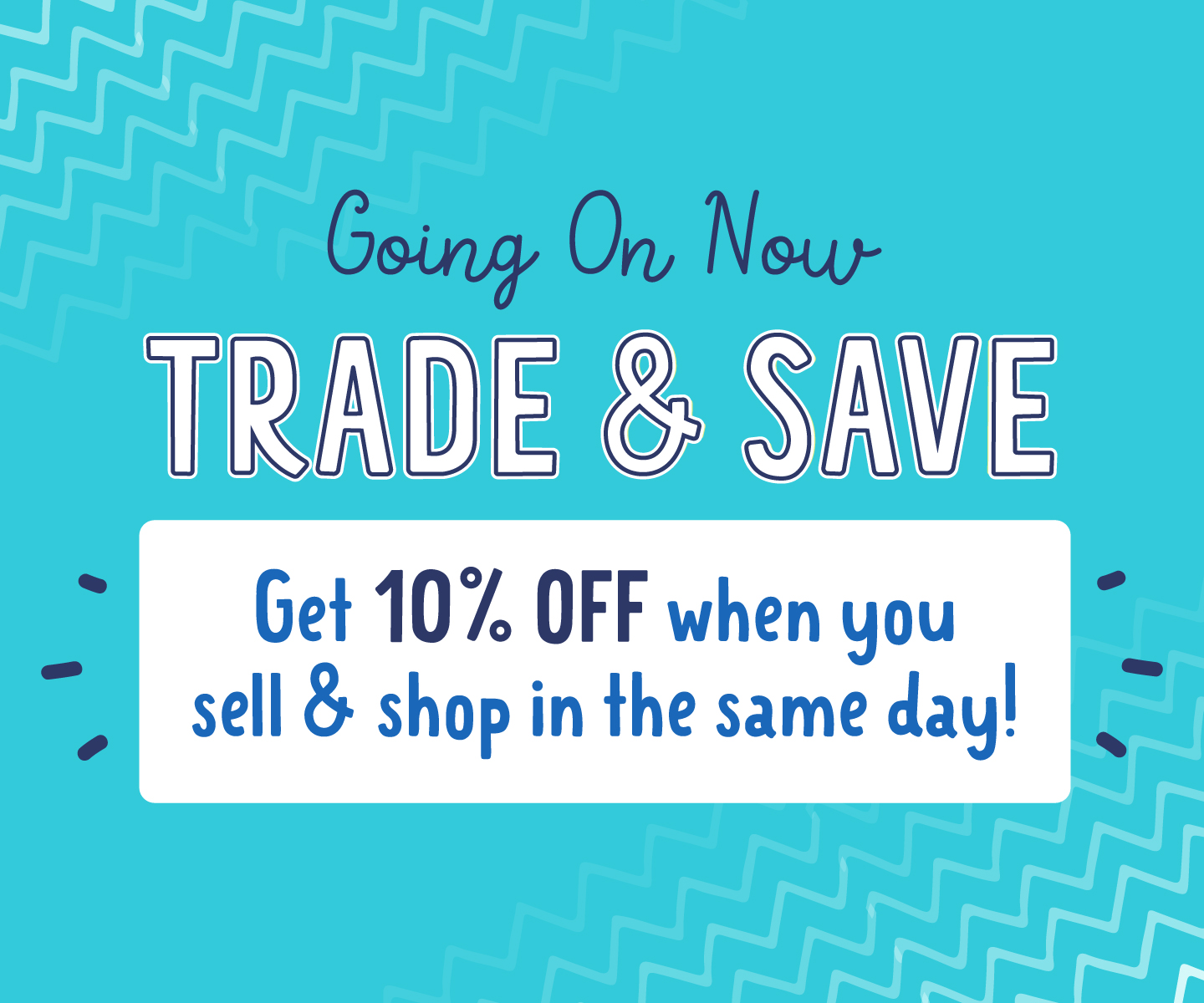 Shop and sell the same day to save 10% OFF your same day purchase!