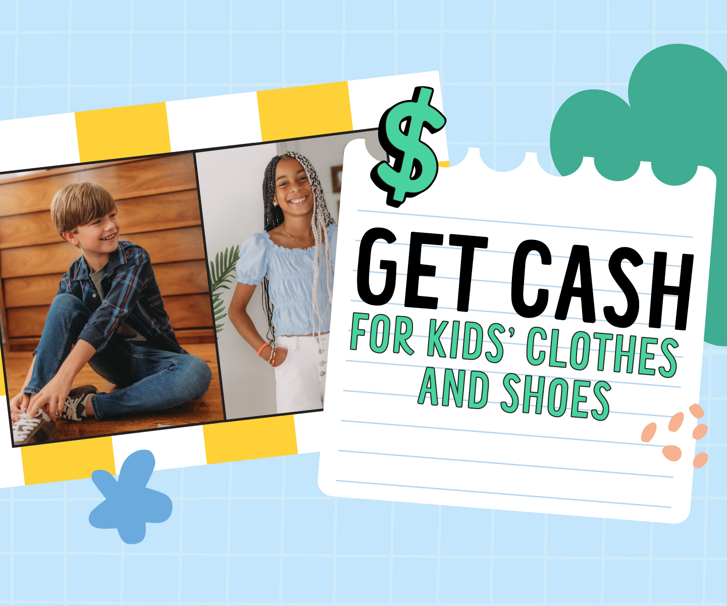 CASH & a $5 coupon for kids' stuff!