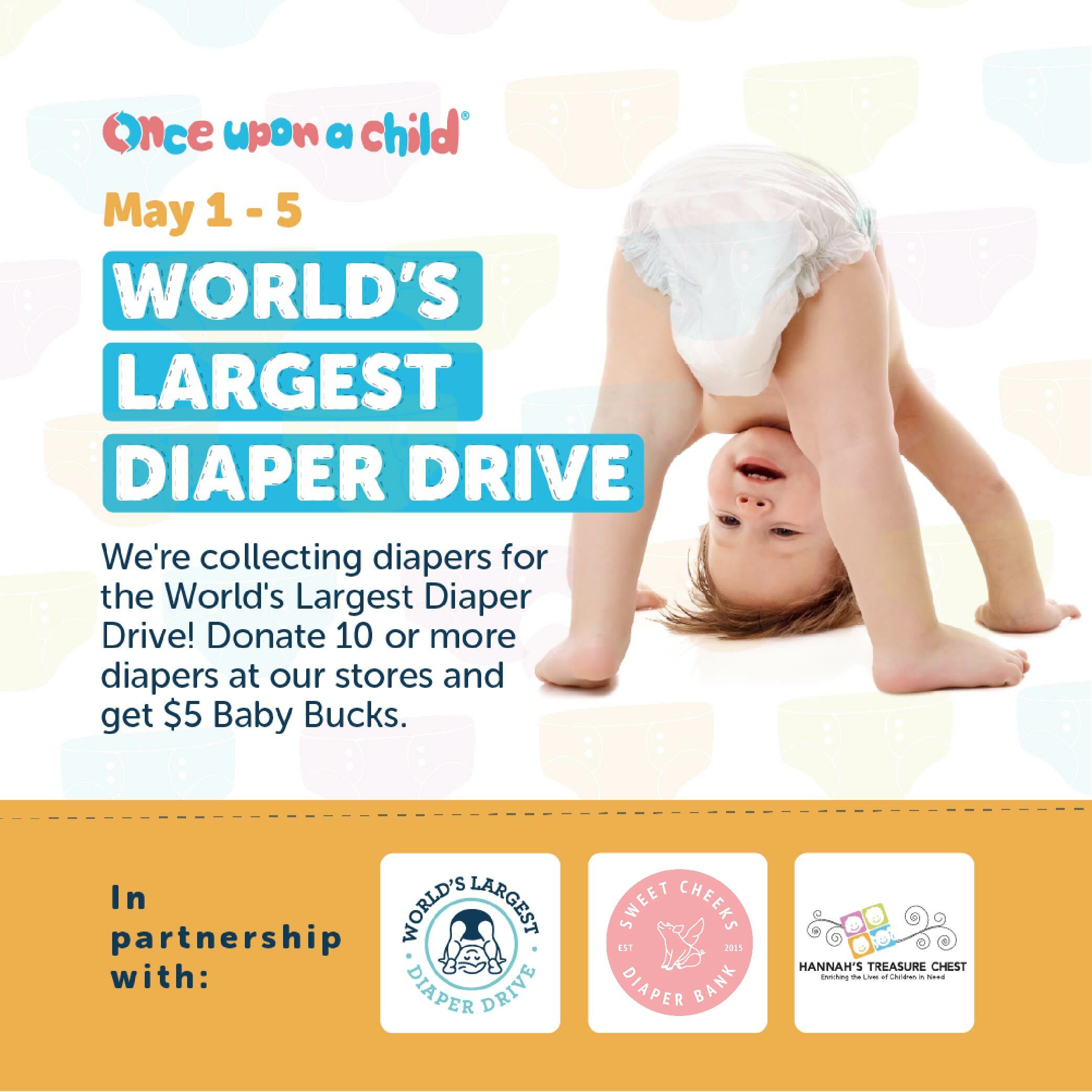world's largest diaper drive