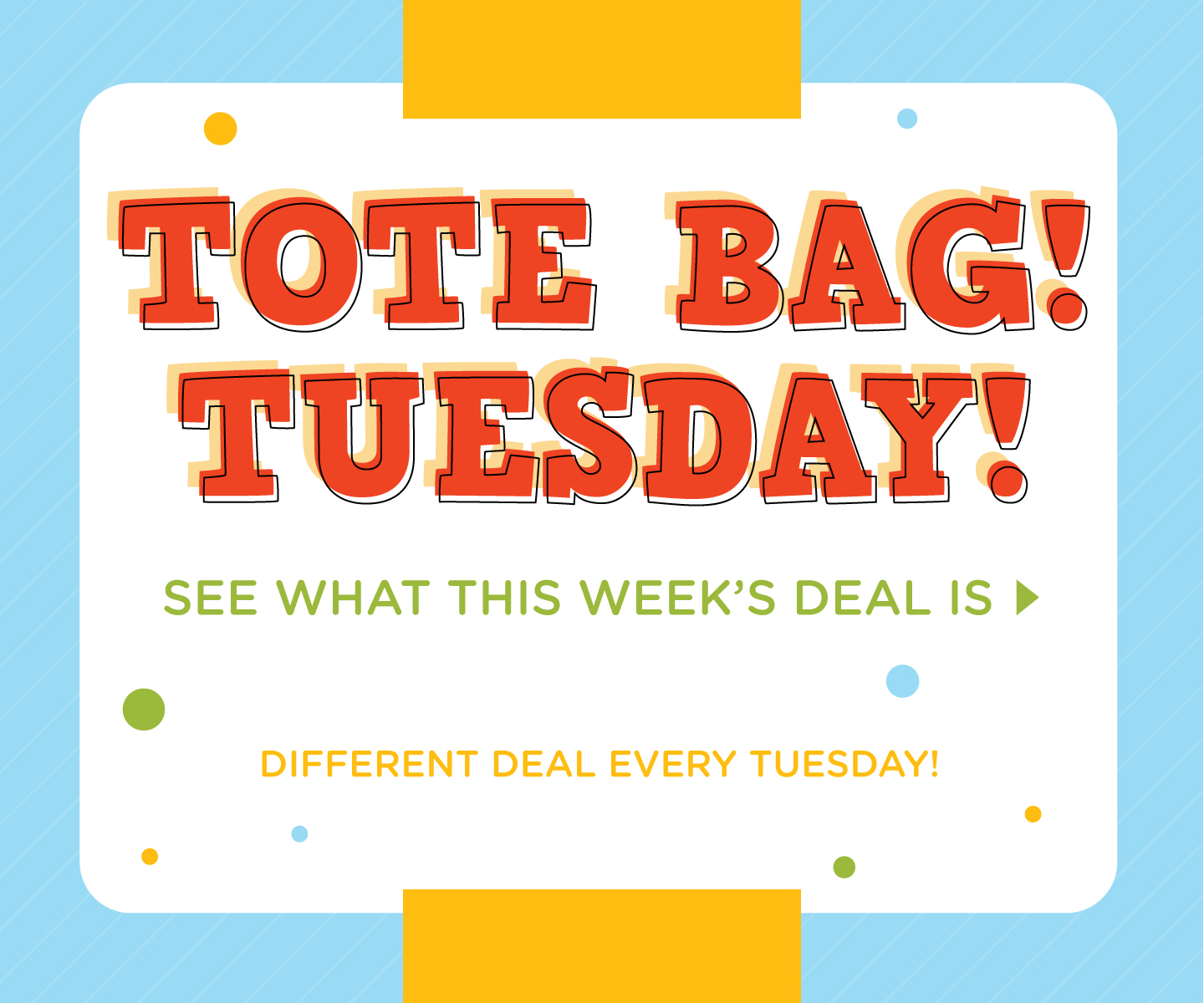 Tote Bag Tuesday