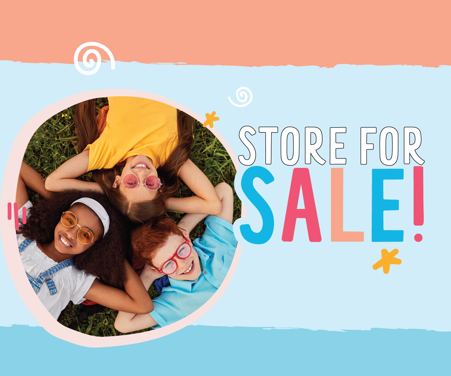 Our store is for sale!