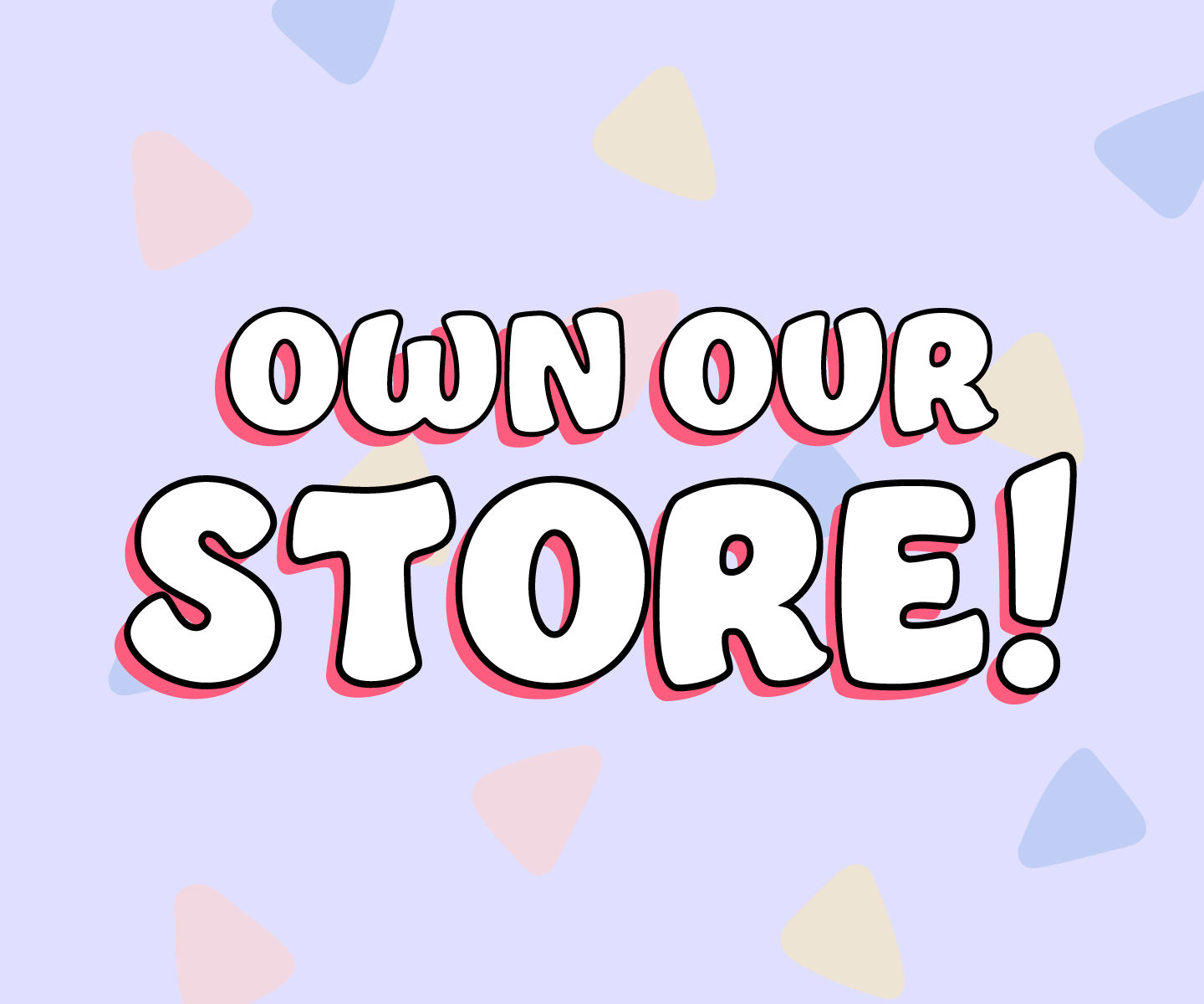 Our store is for sale!