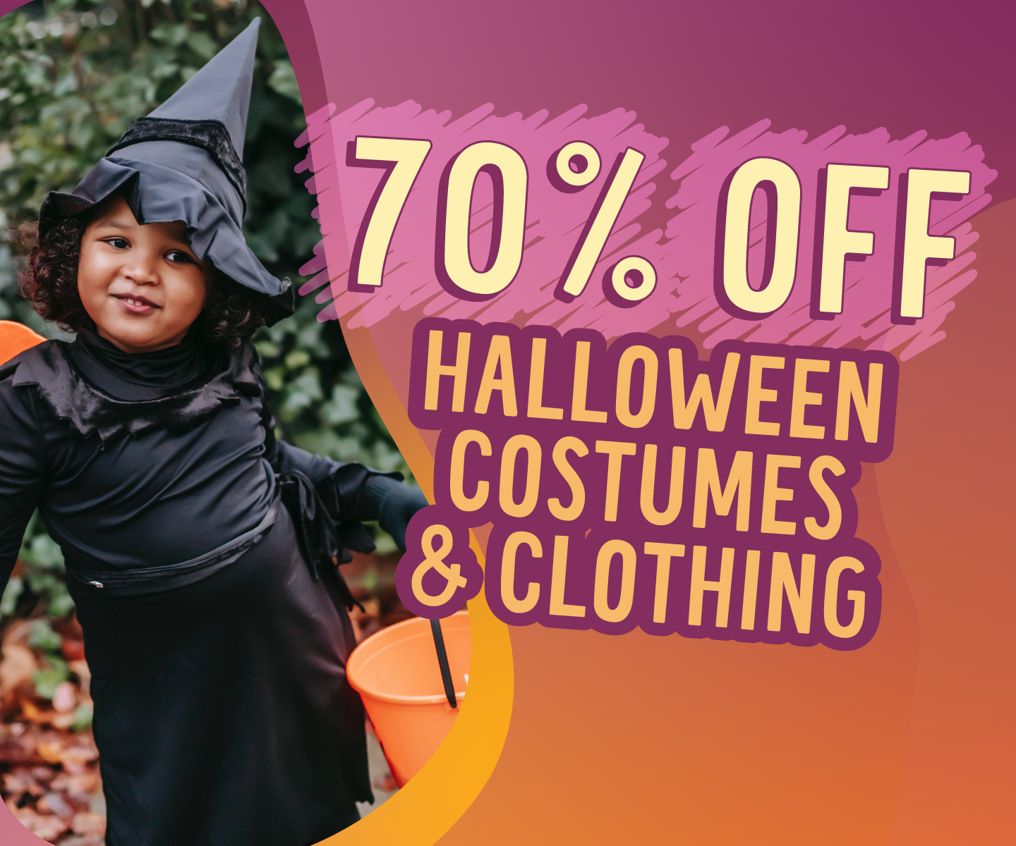 70% off Halloween Costumes and Clothing