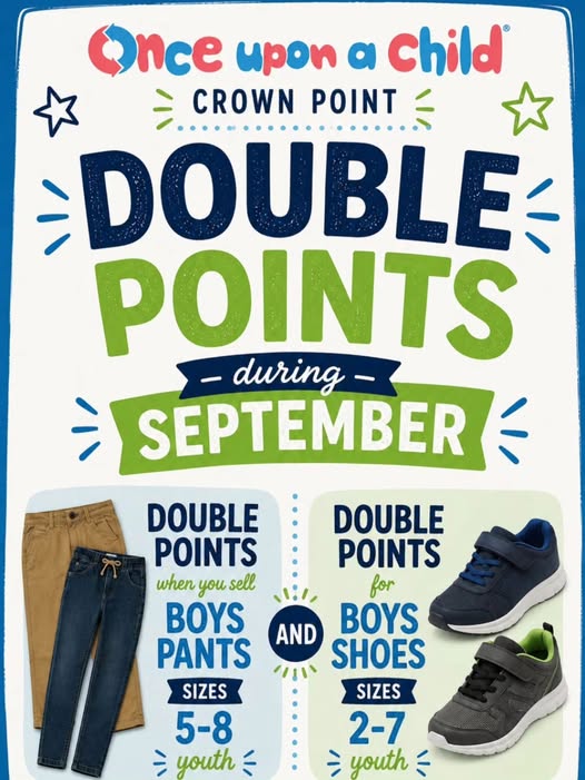 double points - sept
