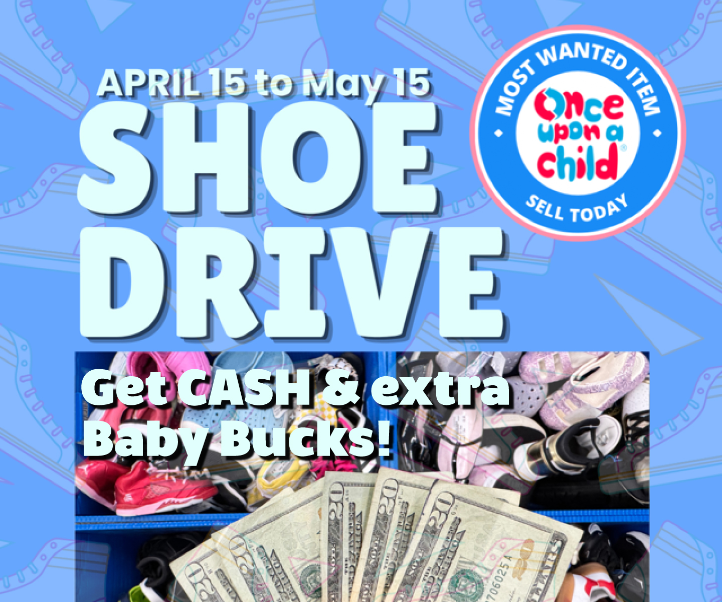 Shoe Buy Drive Now thru May 15th