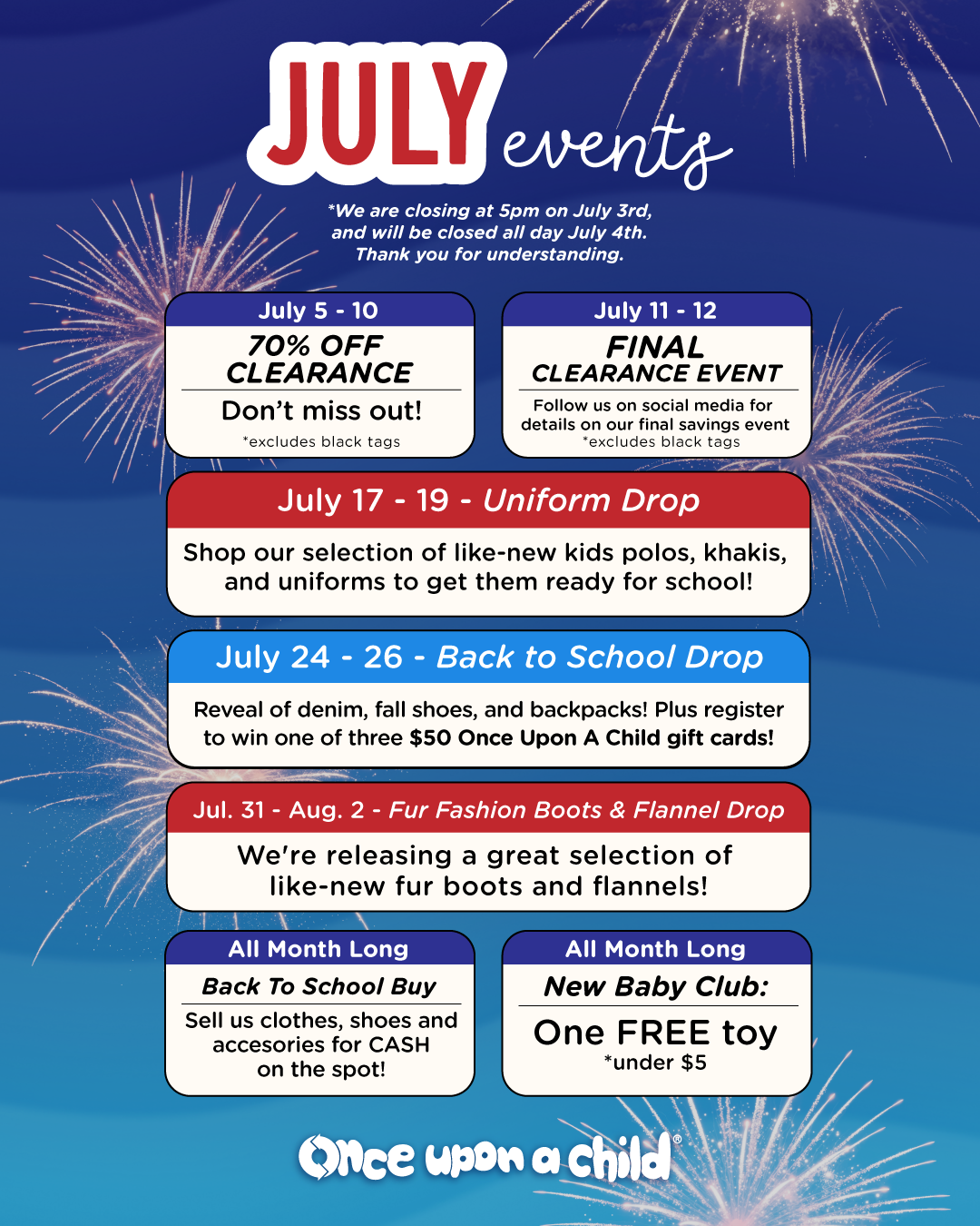 July calendar