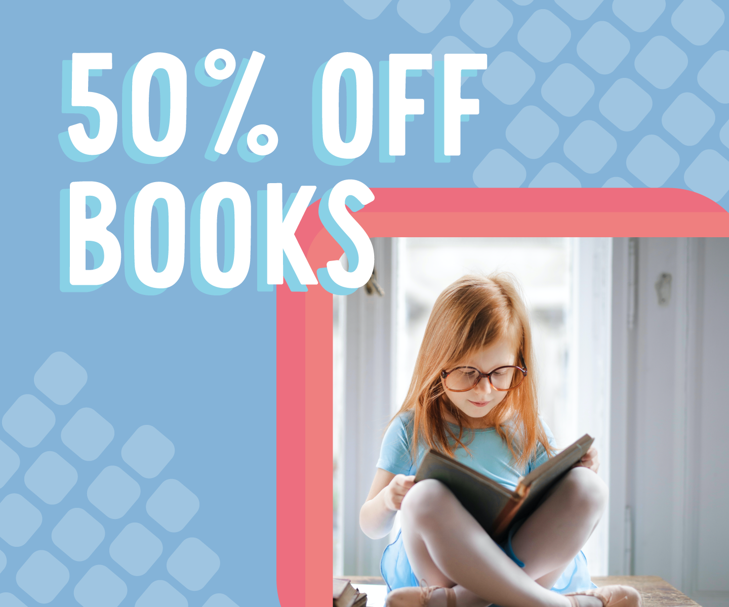 50% OFF Books