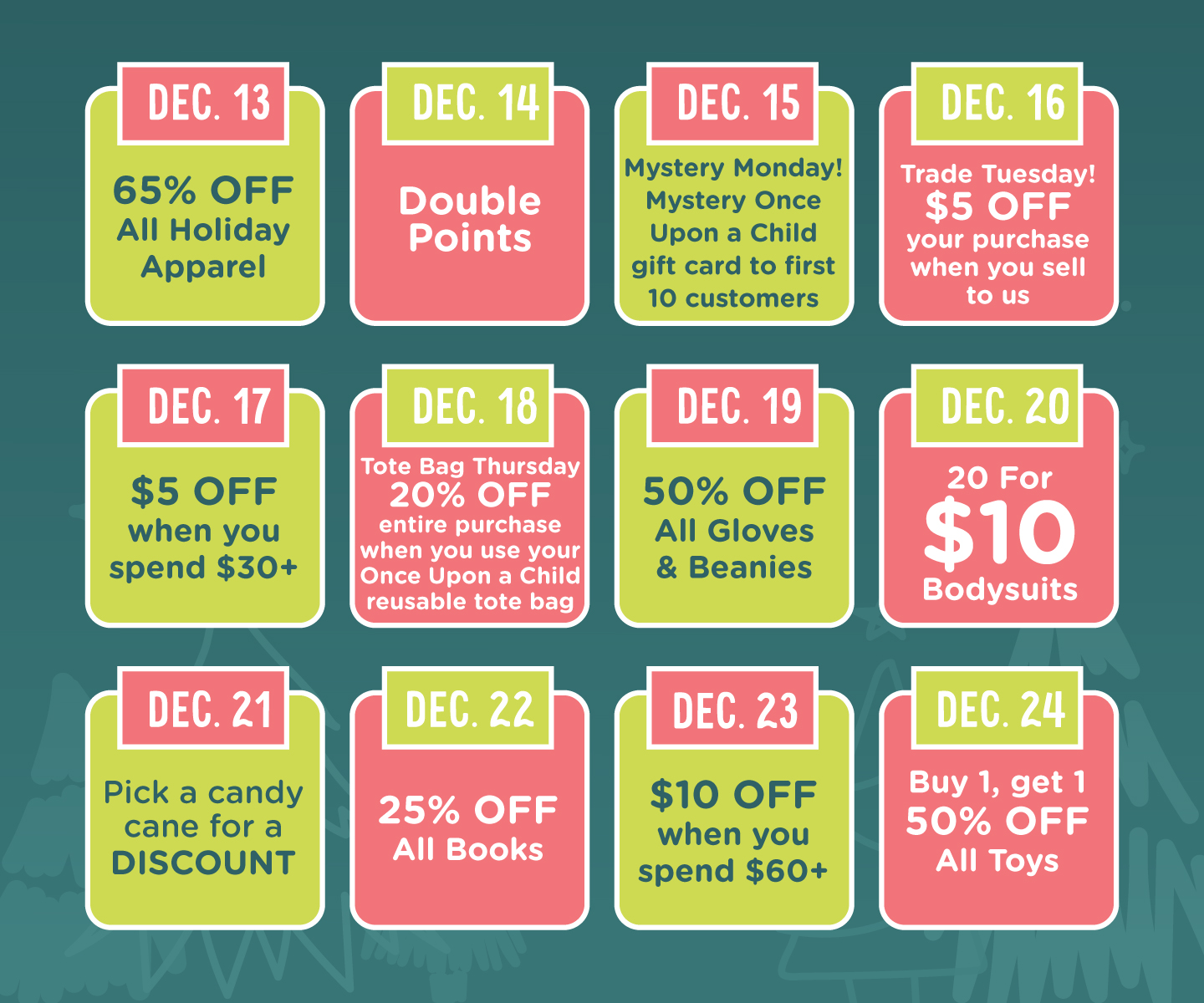 12 Days of Deals Going On Now