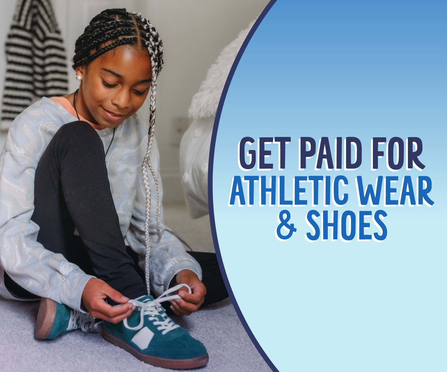 Sell kids' athletic wear & shoes!