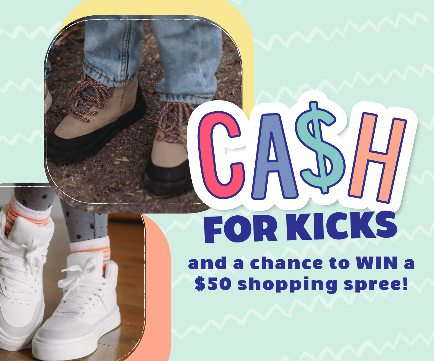 Sell us your kids' shoes!