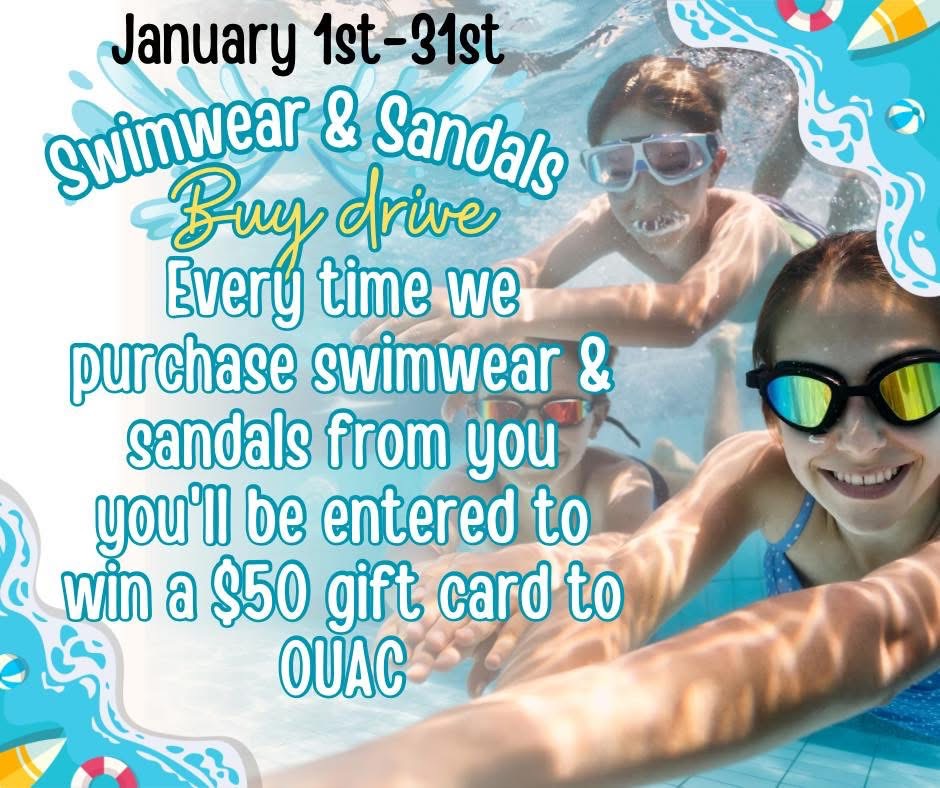 Swimwear & Sandals Buy Drive