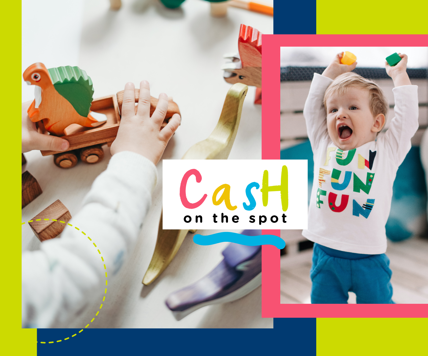 Get CASH for Equipment, Toys, Spring Apparel, Coats, Boots and Snowsuits.