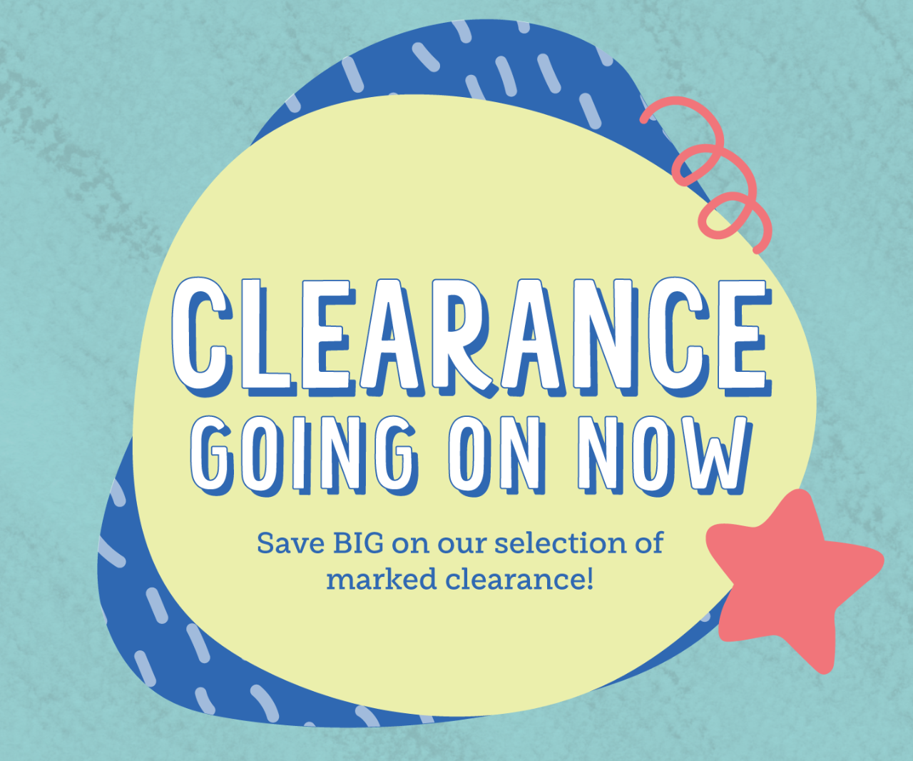 Shop our Clearance!