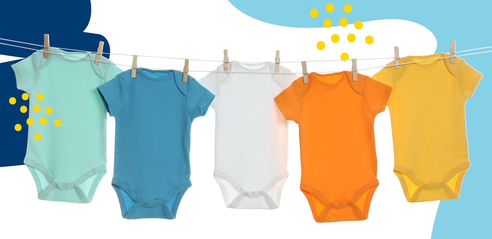 Get 20 baby bodysuits for $10 for one week only!