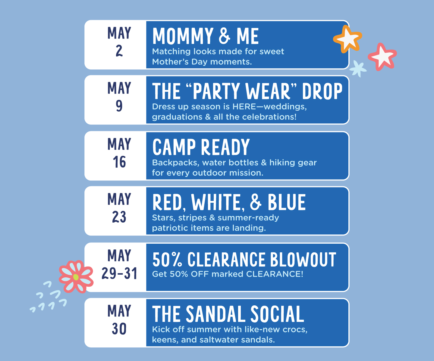 Don't Miss This Month's Events!
