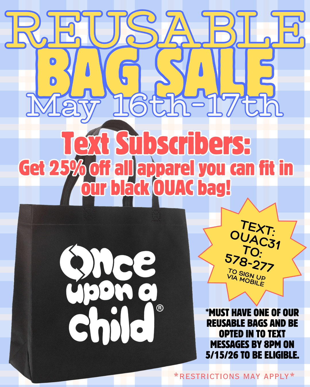 Reusable Bag!