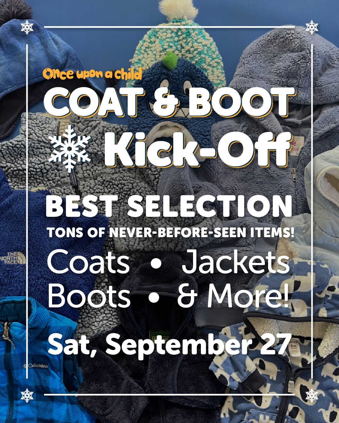 Coat & Boot Kick-Off