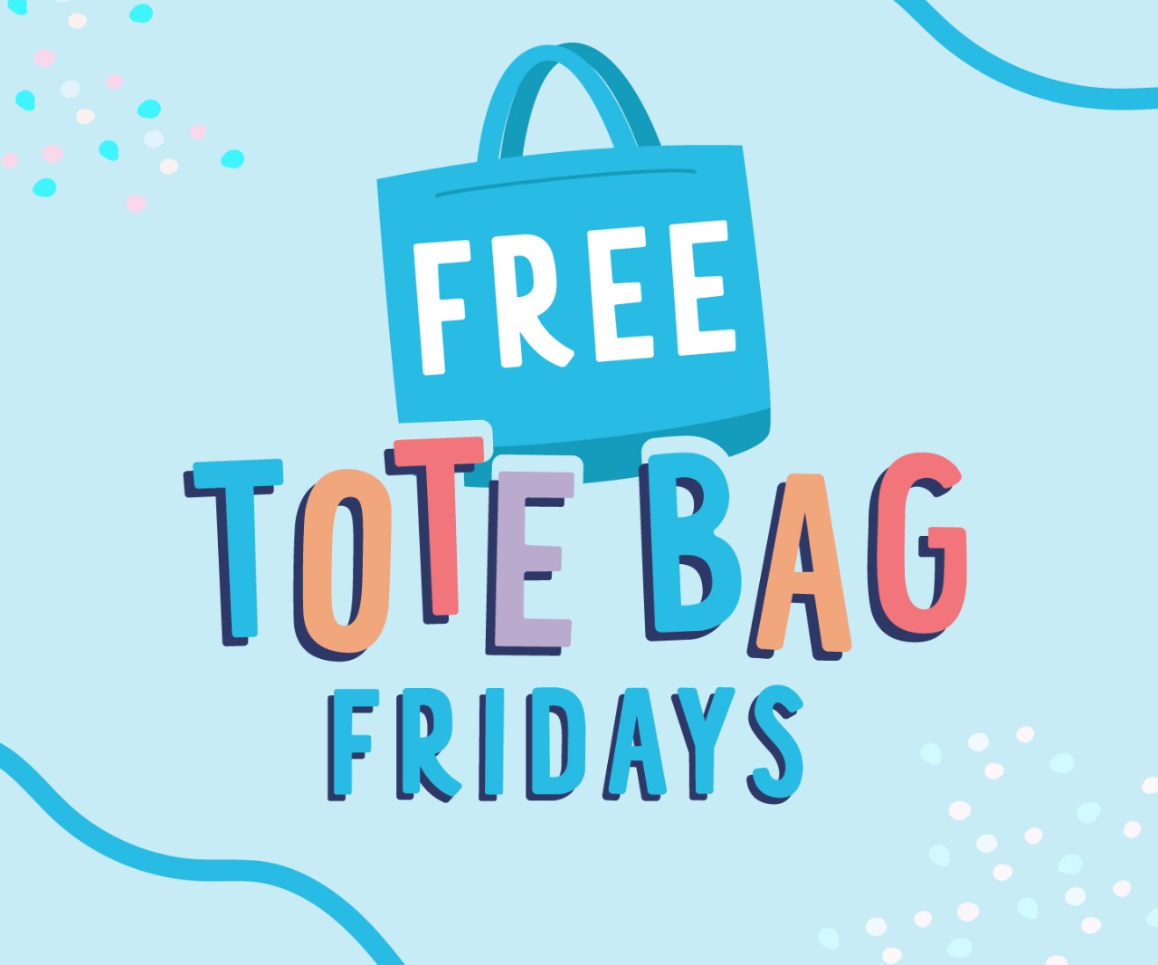 Spend $50 on select Fridays and get a FREE Once Upon a Child tote to use on Tuesdays for 20% OFF