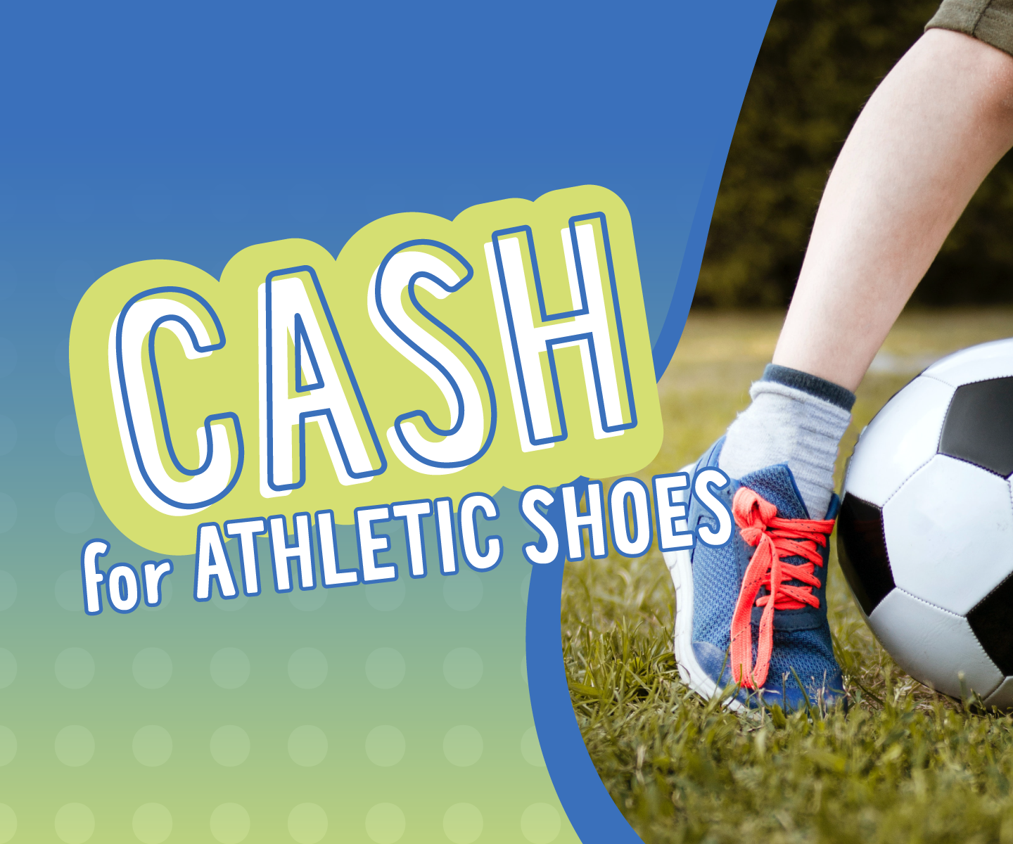 Athletic shoe buy drive