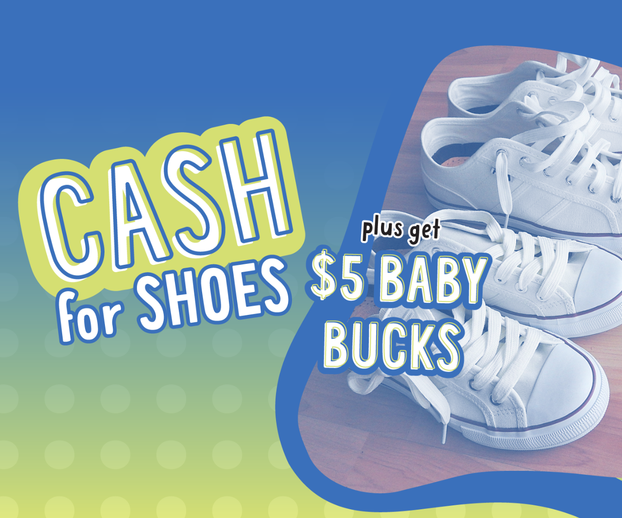 Sell us your kids' like-new shoes