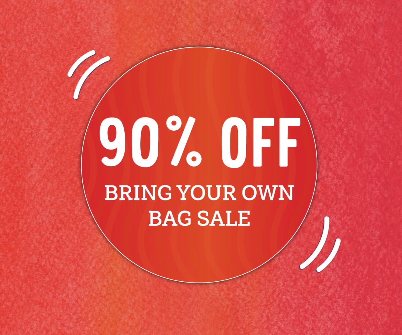 90% OFF BYOB Sale
