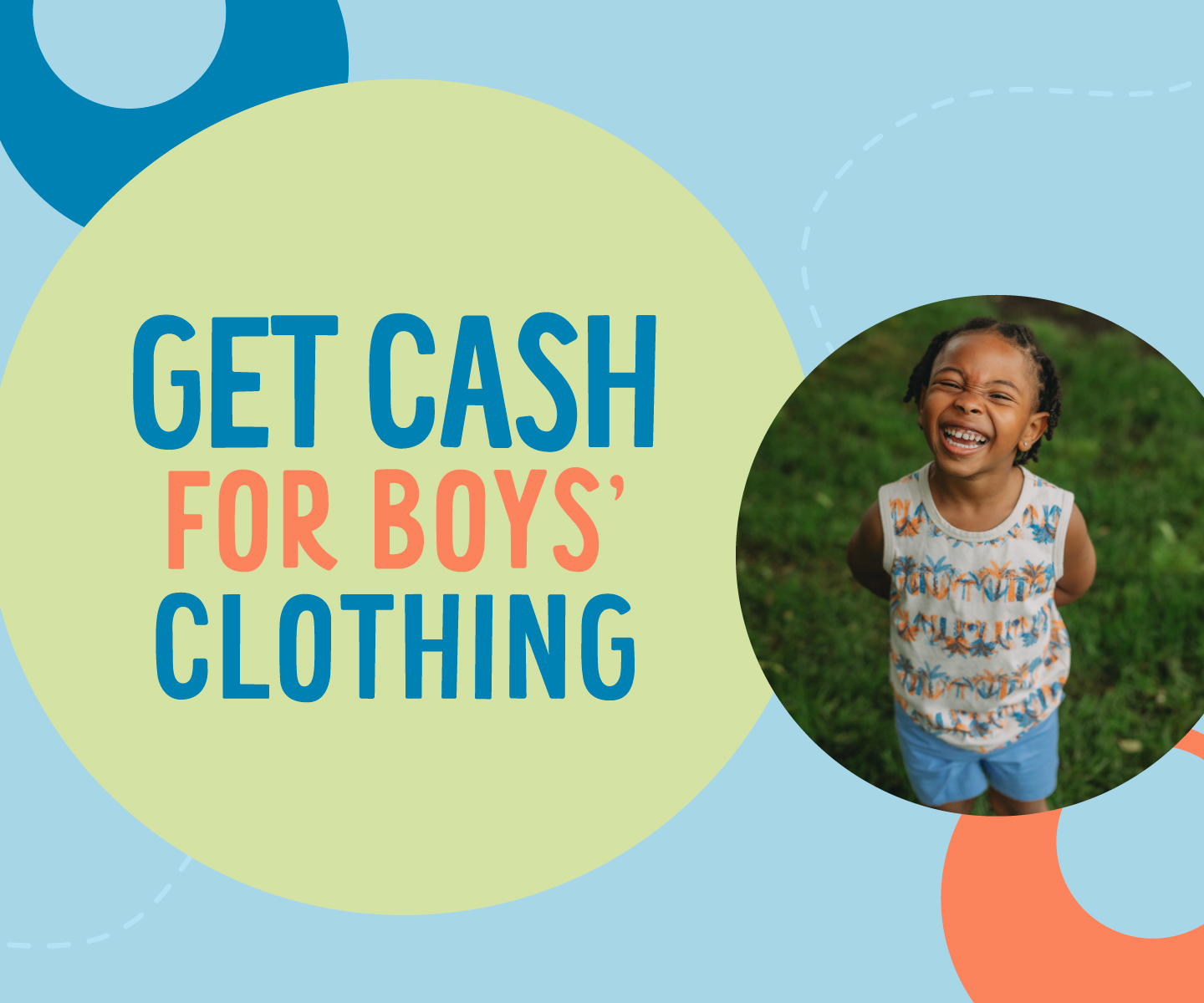 Cash for Boys' Stuff