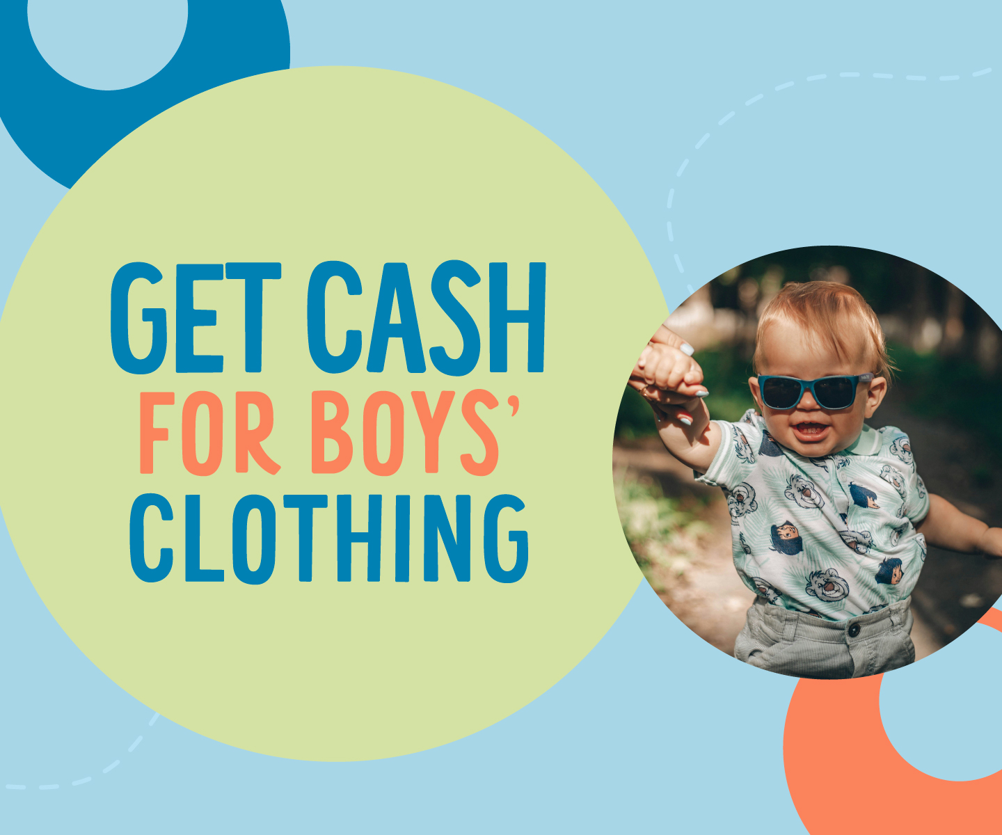 Cash for Boys' Stuff