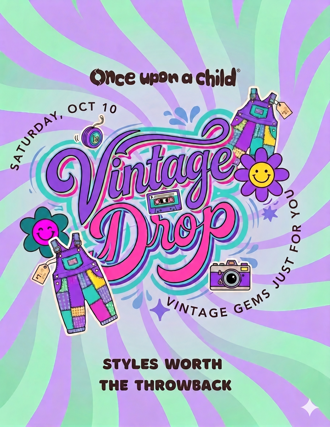 Vintage Drop Coming Soon!! Oct 10th