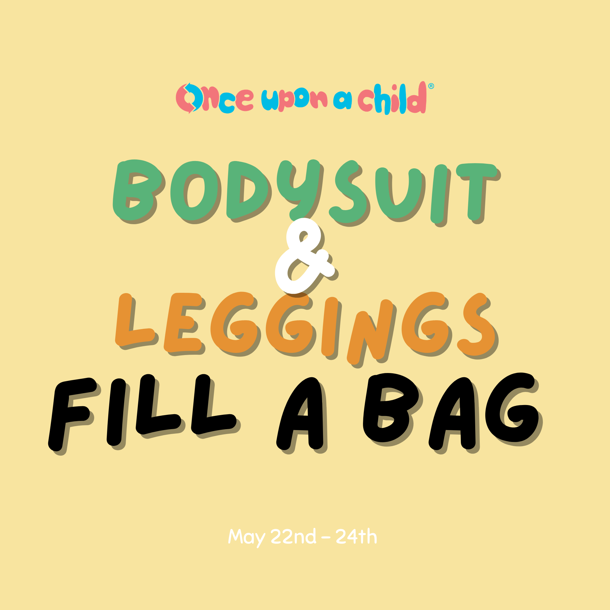 Fill a Bag: BODYSUITS AND LEGGINGS EDITION!