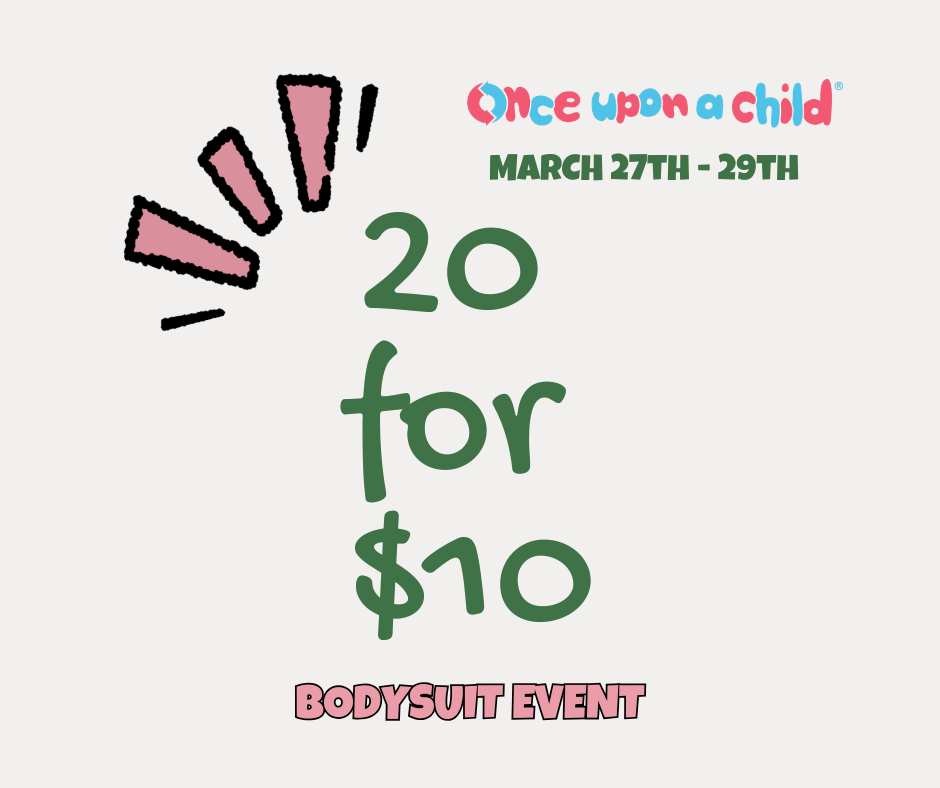 20 for $10 bodysuits!