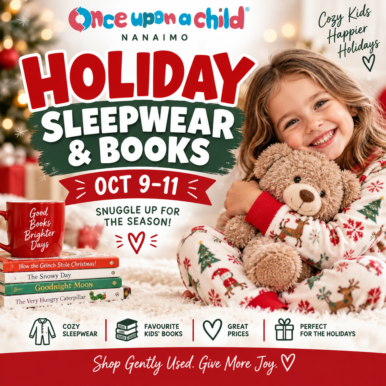 HOLIDAY SLEEPWEAR & BOOKS EVENT