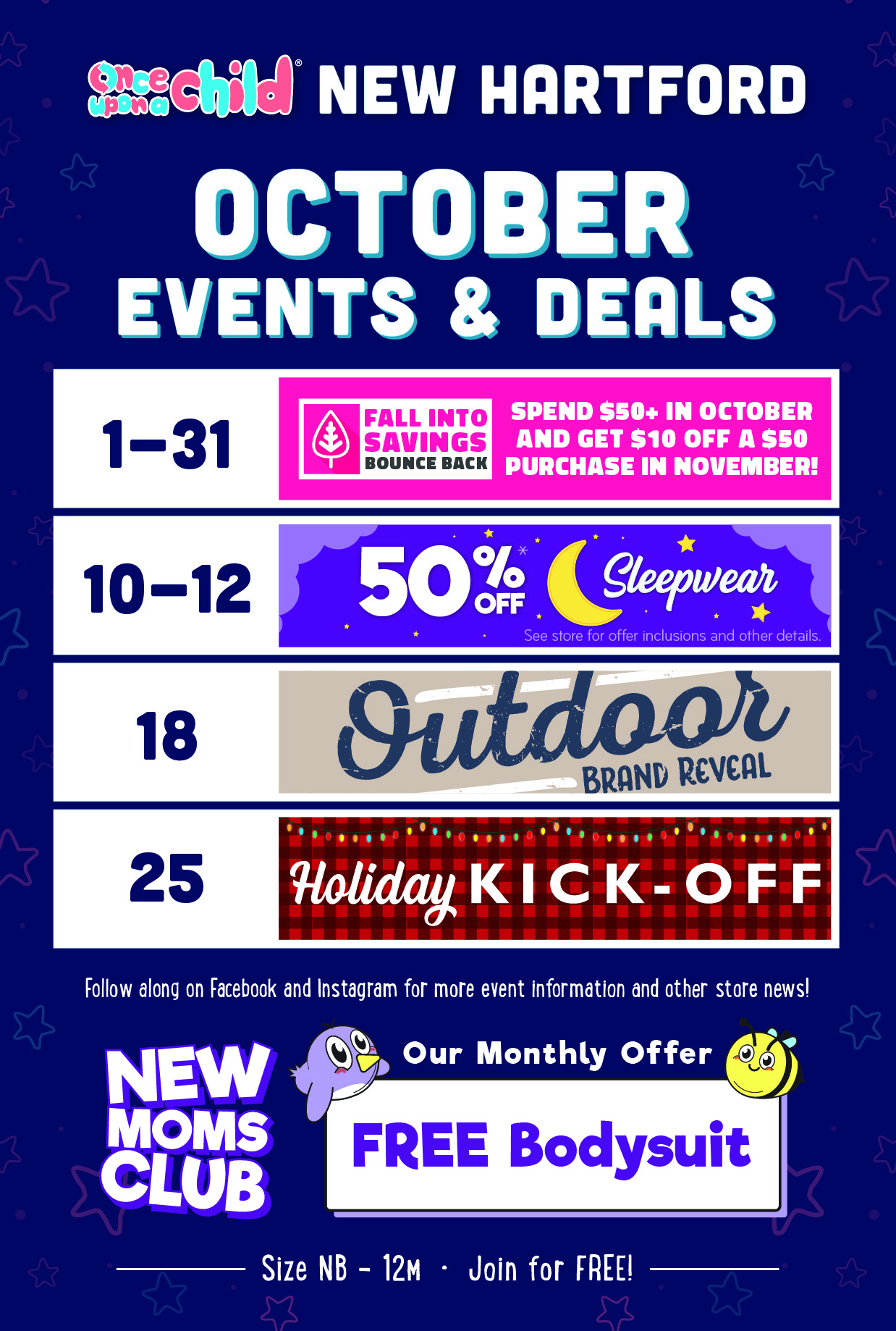 October Deals & Events