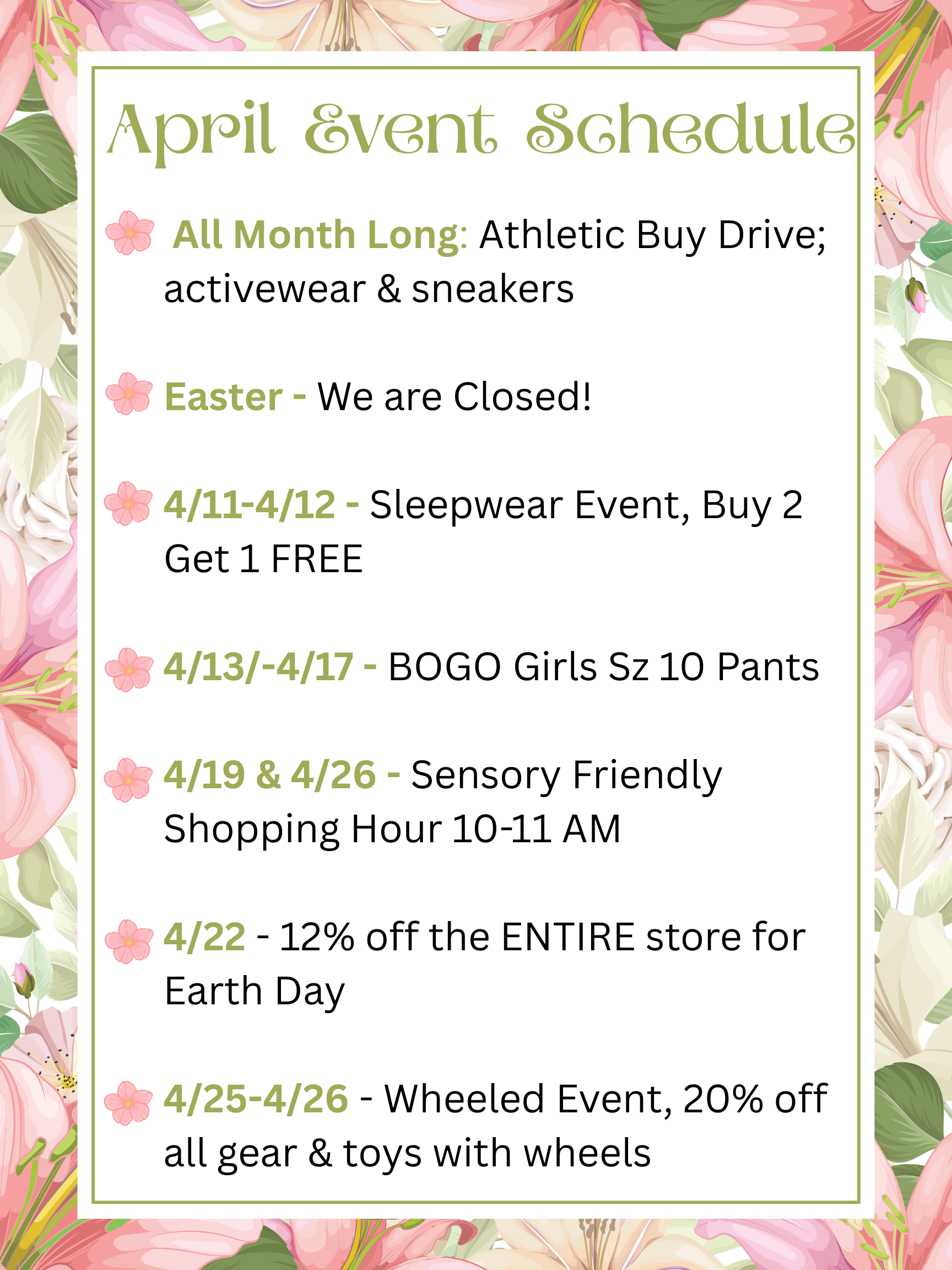 April Deals