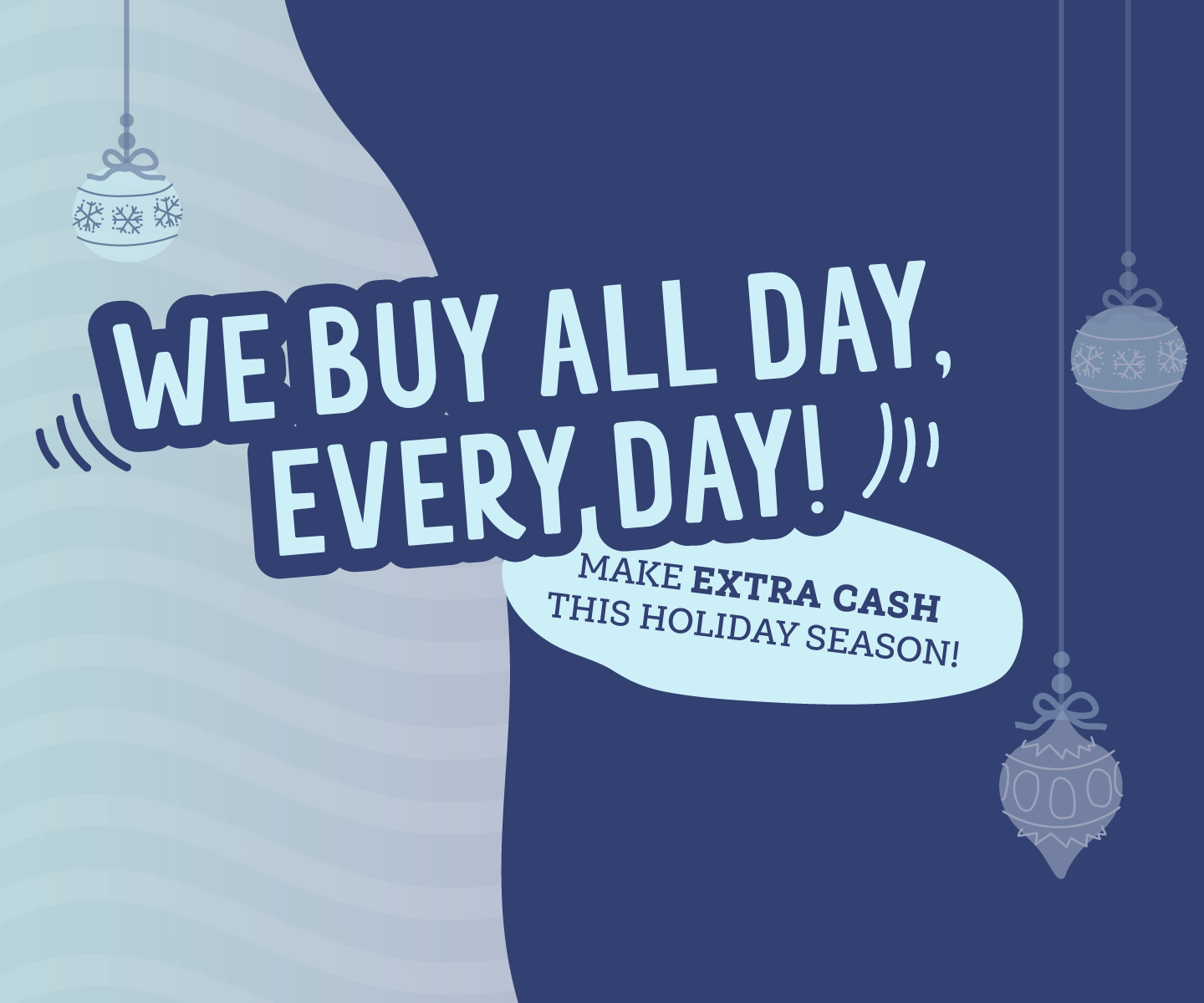 Sell Us The Items We're Buying Most!