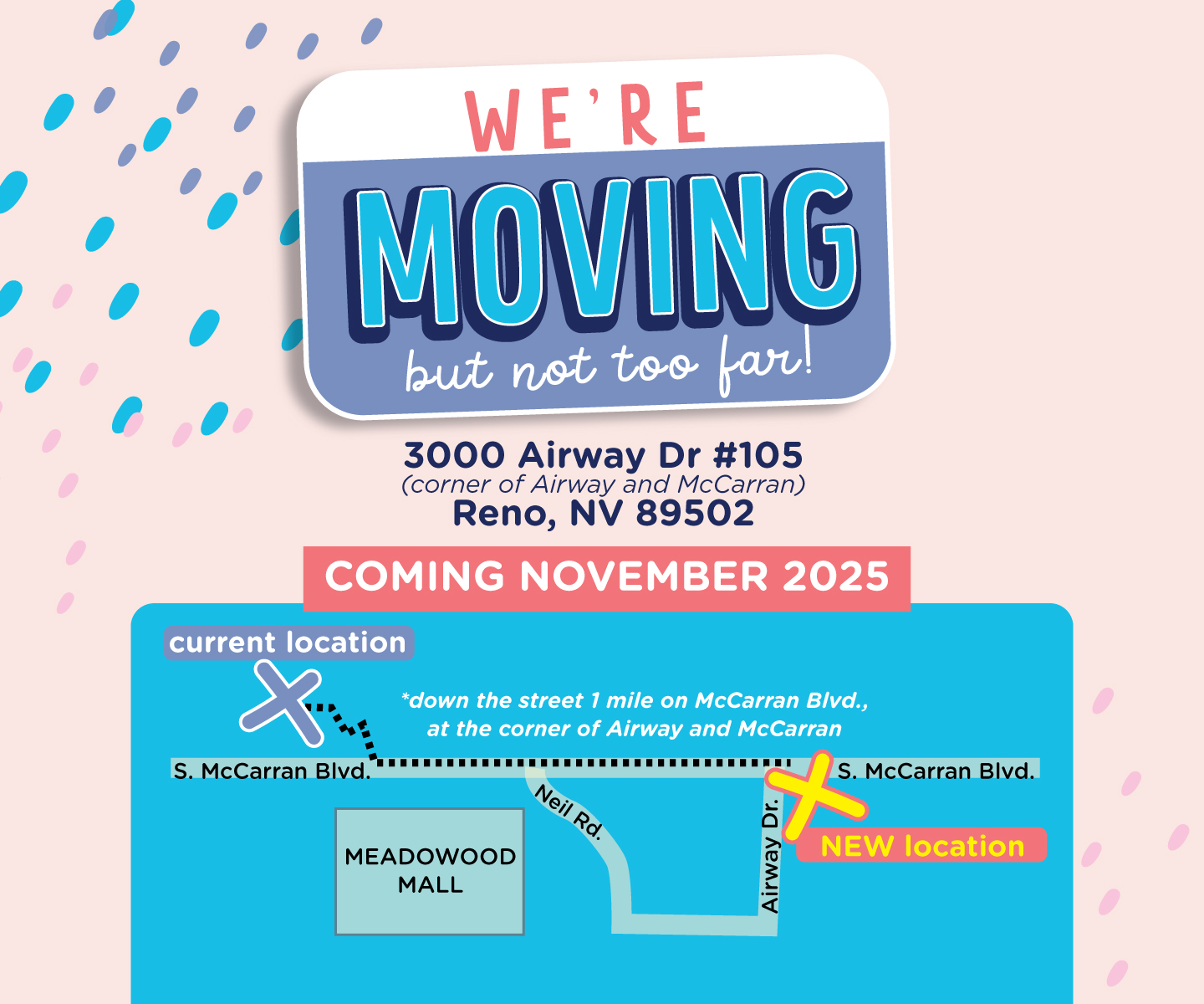 We're Moving!