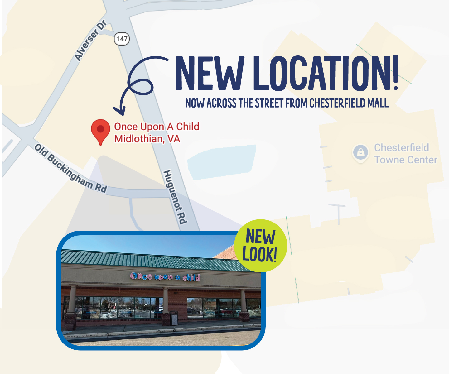 Same great deals, New Location!